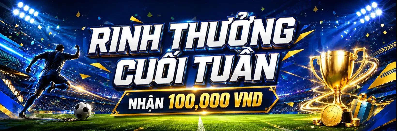 11BET Bùng Nổ Ngoại Hạng Anh - Tặng Ngay 5% Thưởng Nạp Cuối Tuần